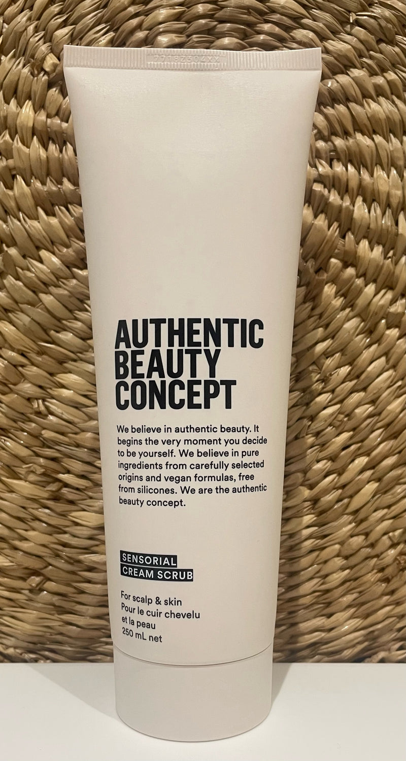 Authentic beauty concept Sensorial cream scrub