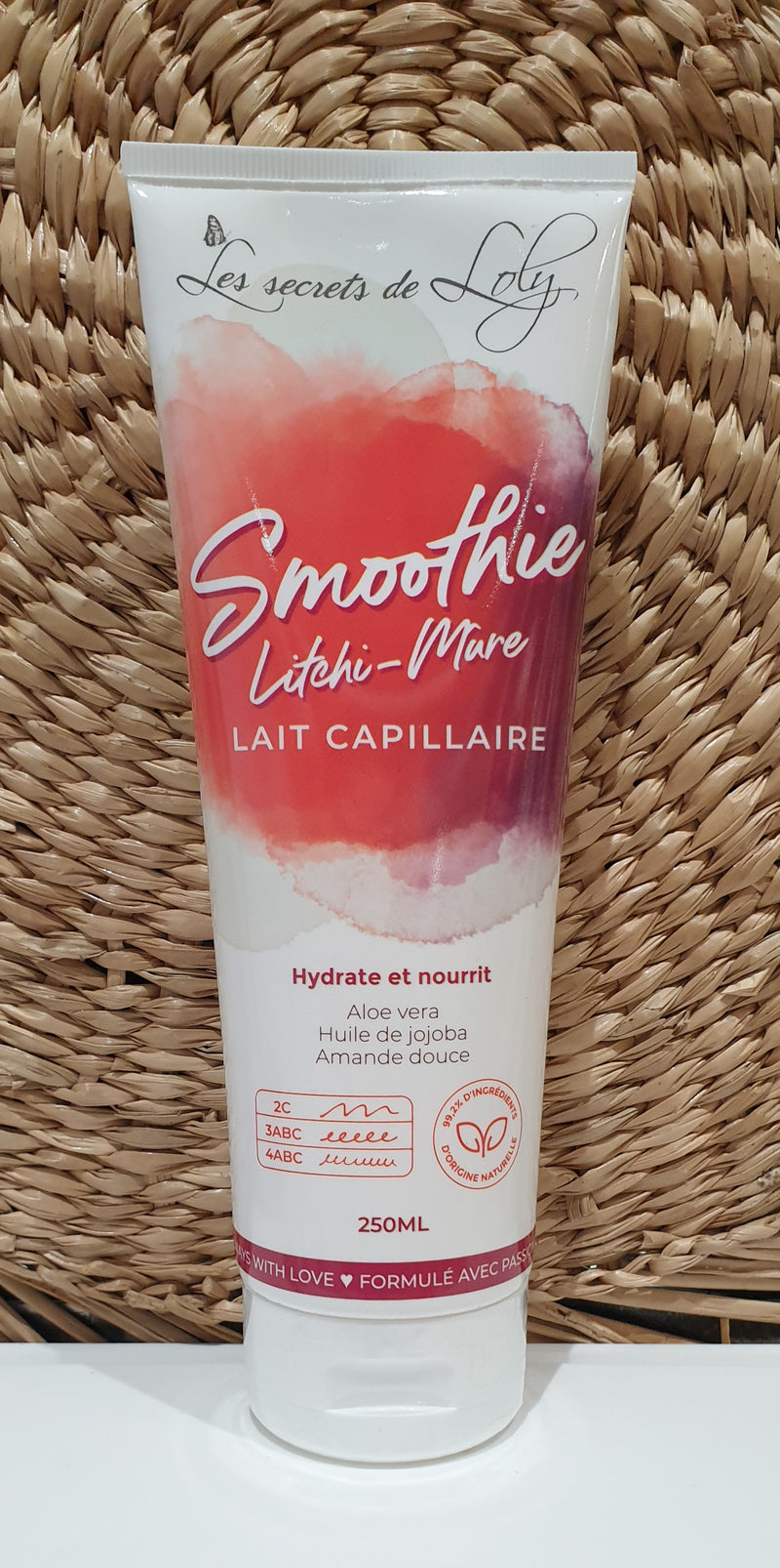 Les secrets de Loly Smoothie Litchi-Mûre 250ml